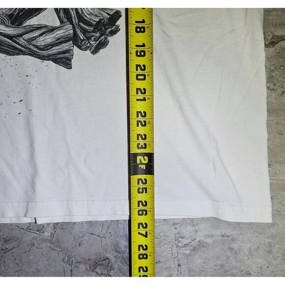 Mens Marvel T-Shirt Baby Groot Guardians of Galaxy vol. 2 Short Sleeve White - Picture 8 of 9